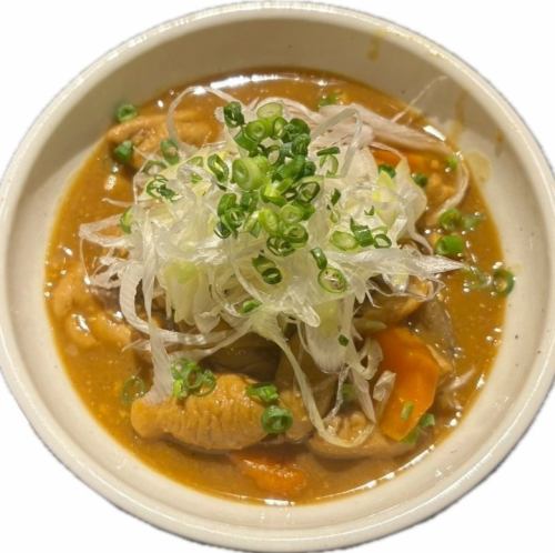 新潟カレーもつ煮込み