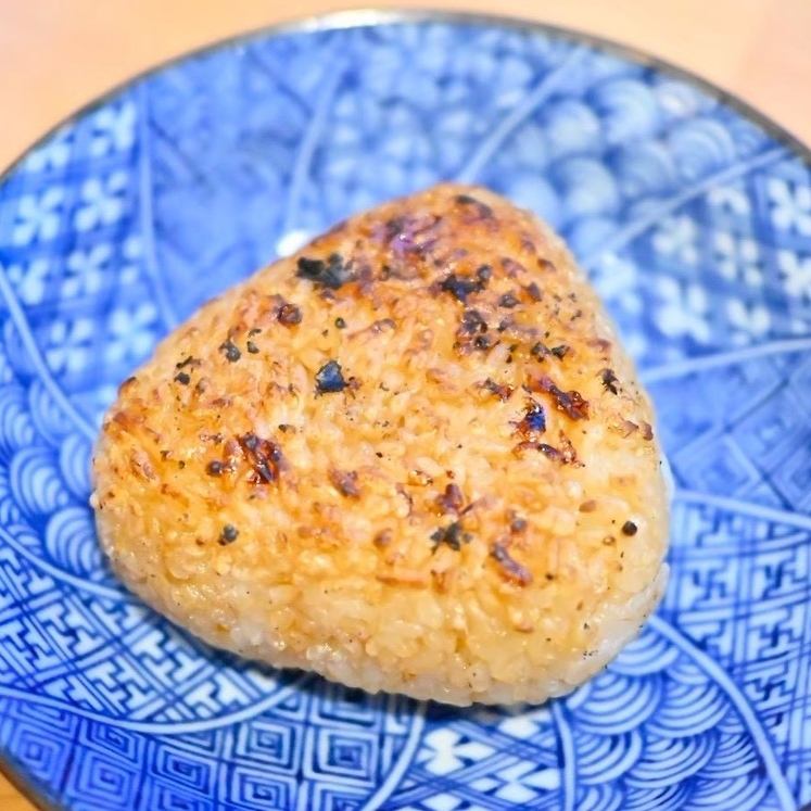 日式高湯醬油烤飯糰
