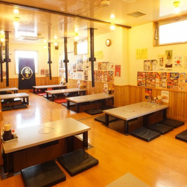 50 seats OK 2F seat ♪ A large number of people can sit loosely.Relax and taste the food.