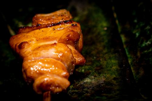 We offer an "omakase course" where you can enjoy our proud yakitori, a final dish, and even desserts!