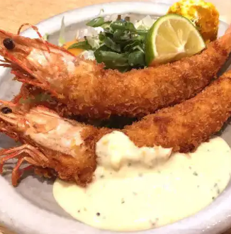 [Nagoya Meal] Deep Fried Large Shrimp