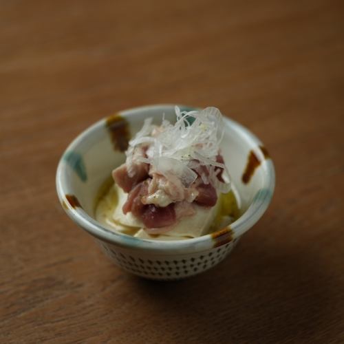あいち鴨の生ハム豆腐