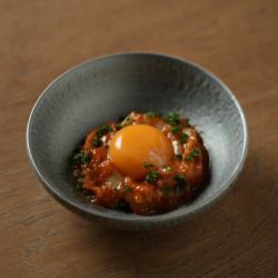 えんがわユッケ
