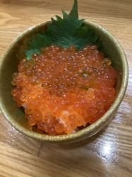 Small salmon roe bowl