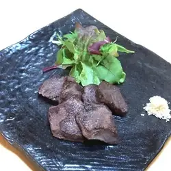 エゾ鹿肉のみそ焼き