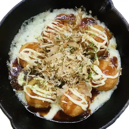 Cheese fried takoyaki