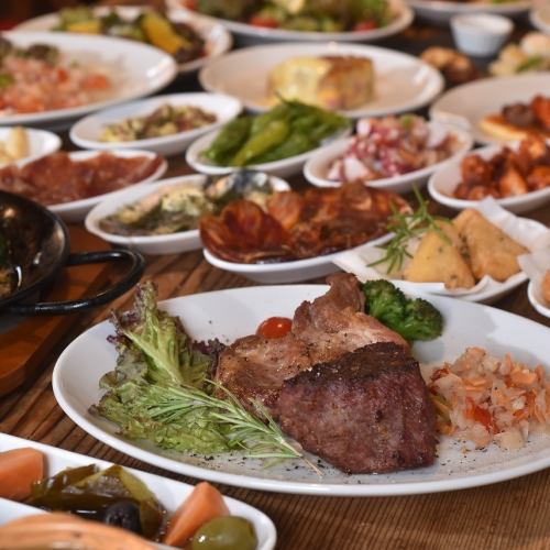 【平日限定】本場仕込みの味を堪能！ フードすべて食べ放題（オーダーバイキング）/2178円(税込)