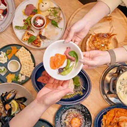 [7-course meal with 2 hours of all-you-can-drink] Cheese fondue & fresh pasta casual light course for welcome and farewell parties ⇒ 3500 yen