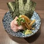 マグロのなめろう