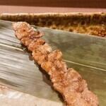 鉄板パリ皮　ピリリと香る特製タレ/ぽんぽち(ぼんじり)/ネギマヨつくね