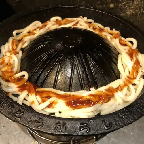 Fried udon (spicy miso)