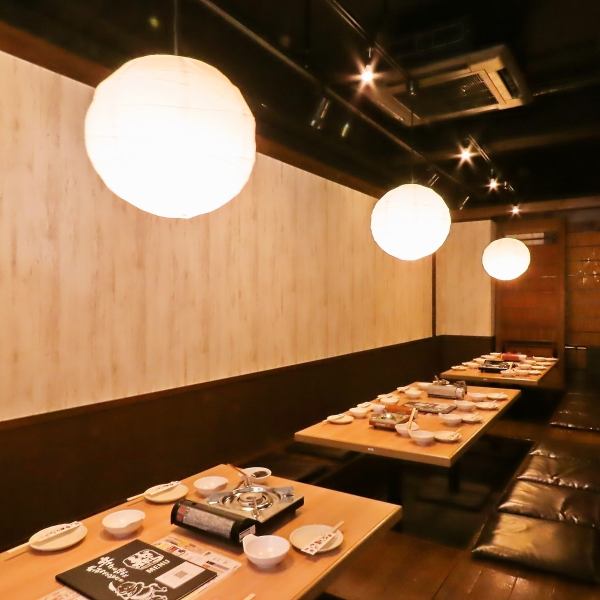 There is a banquet room with sunken kotatsu seating.Maximum of 30 people! Private banquets available for 40 or more people.For details, please contact the store [Meitetsu Line/Meat/Hotta/Yakiniku/Nabe/Otsunabe/Izakaya/All-you-can-drink/Girls' party]