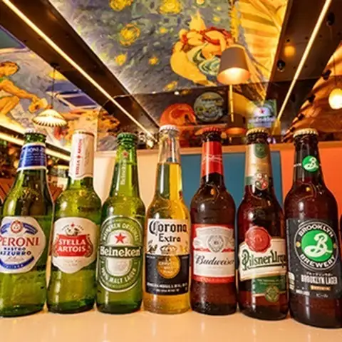 SNS映えも完璧♪世界各国のビール