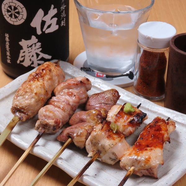 「迷ったらコレ」の一品！おまかせ串セット 1200円～