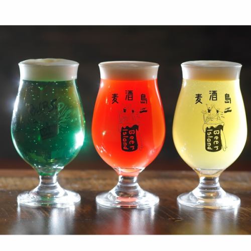 色彩繽紛的啤酒雞尾酒在SNS上看起來很棒♪