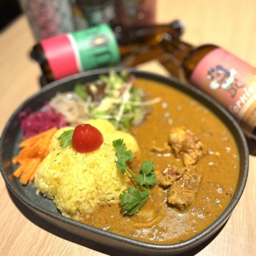 自製香料咖哩，不含小麥粉