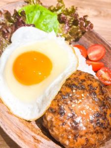 Hamburger steak bowl