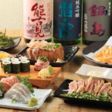 【3H飲み放題付】お刺身5点盛り×絶品鶏唐揚げ×自家製レバームースなど《全10品》4,500円
