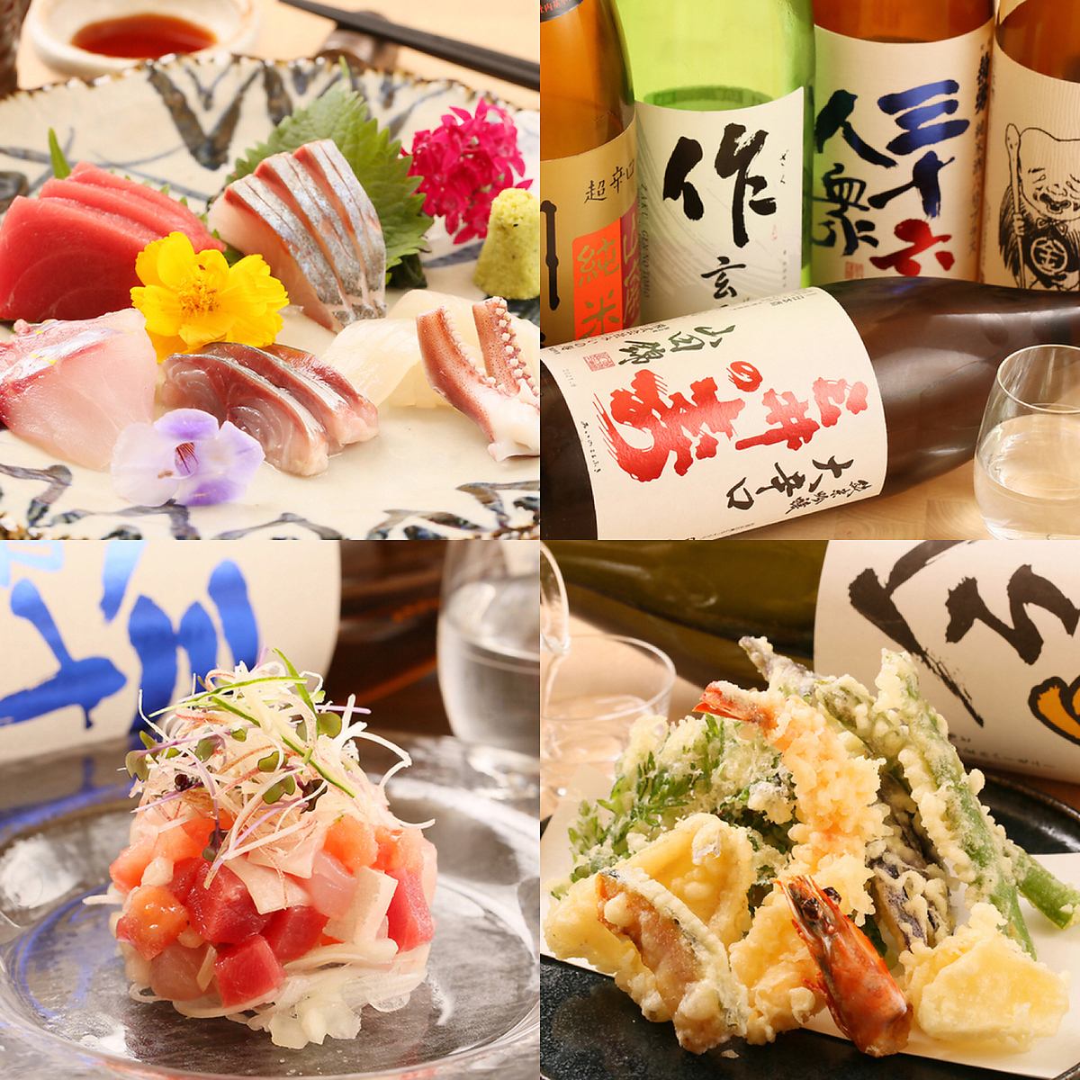 [Susukino] Enjoy the special seafood and sake.Adult hideaway tavern.