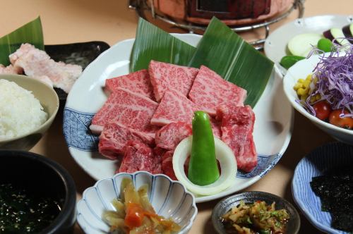 Japanese black beef set