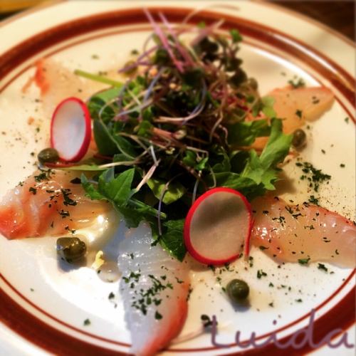 鮮魚のカルパッチョ