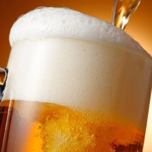 生ビール付き飲み放題★