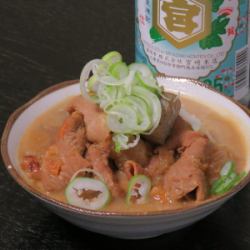 自家製もつ煮込