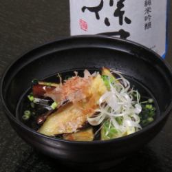 茄子の揚げ出し