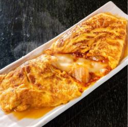 キムチーズオムレツ