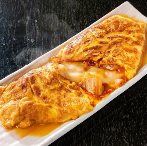 キムチーズオムレツ