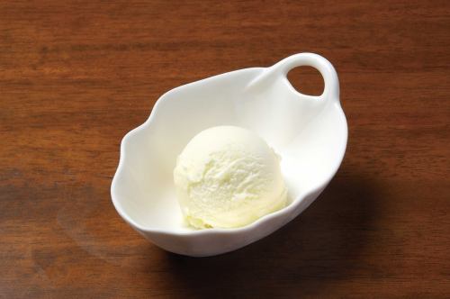 バニラアイスクリーム