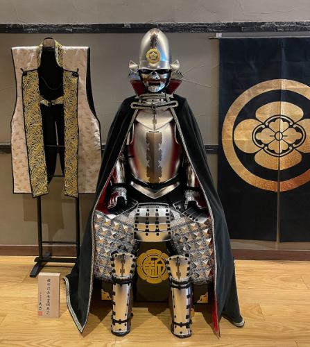 信長甲冑フォトスポット