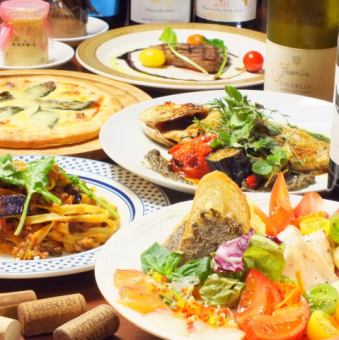 【贅沢コース】2時間飲み放題付き 全8品 6000円