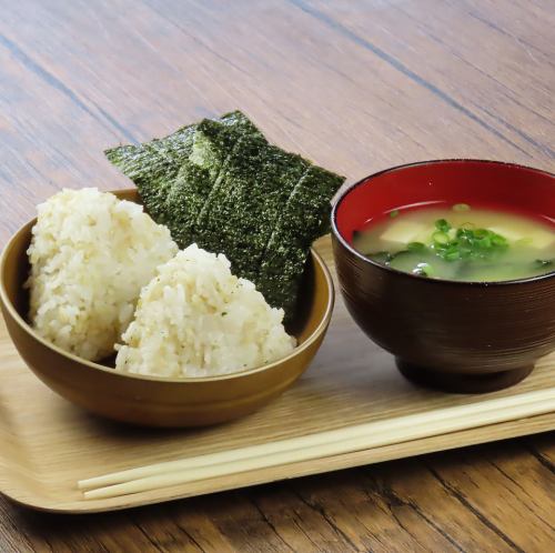 おむすび＆みそ汁セット