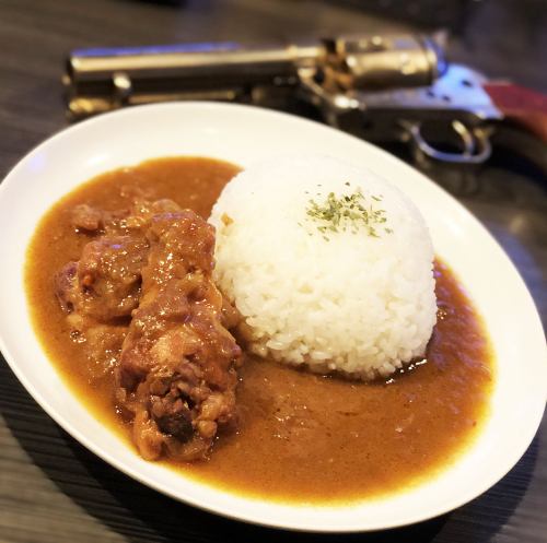 骨付きチキンカレーライス