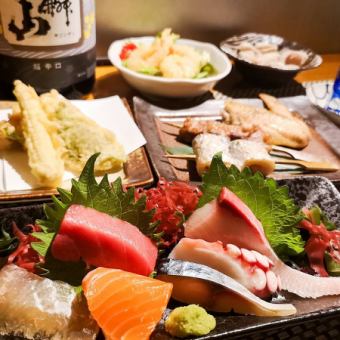 1人1皿でお料理コース　お得な3500円　（現金払いのみ)