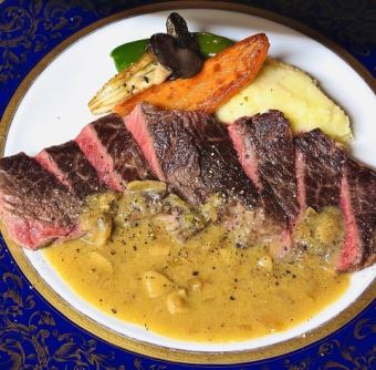 【サガリ】ビフテキディナープラン【120分間飲み放題付】