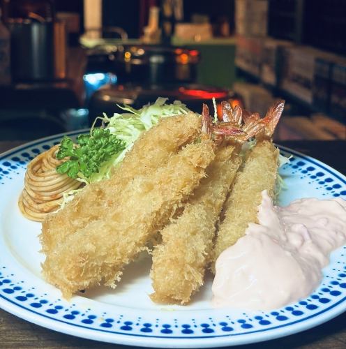 海老フライ定食