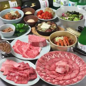 【2F限定】贅沢なひとときを。”てつや特選ヒレ”付き6,000円コース150分飲み放題付き(LO120分)