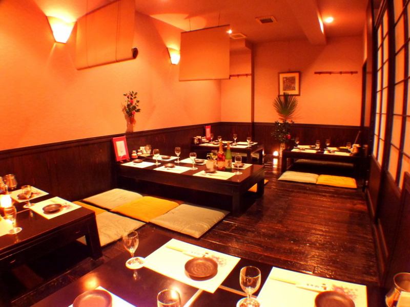 The atmosphere boasts a sum of "Digogatsu" private room! Private banquet ~ can be used in various scenes from company banquet! Early booking is recommended due to popularity ((private room / tavern / entertainment / regional / Yakitori / Nabe / second party / Kumamoto / sake / all-you-can-drink / horse sashimi / sitting room)