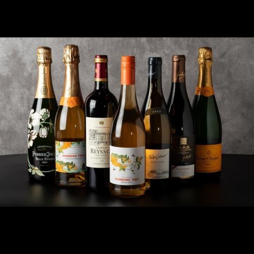 A selection of carefully selected wines