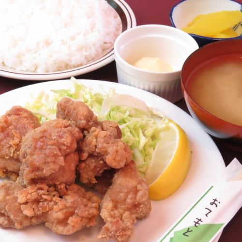 [Special dishes!] Fried chicken set meal!