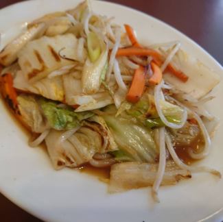 野菜炒め定食