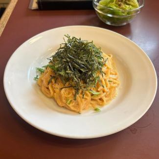明太パスタ