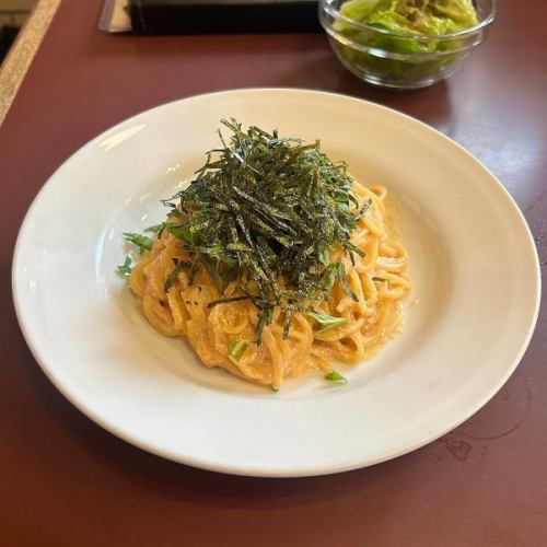 明太パスタ