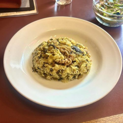 牛高菜チャーハン