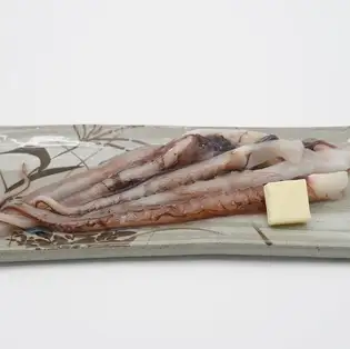 <Spicy Grilled Squid Tentacles>