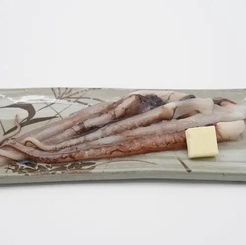 <Spicy Grilled Squid Tentacles>