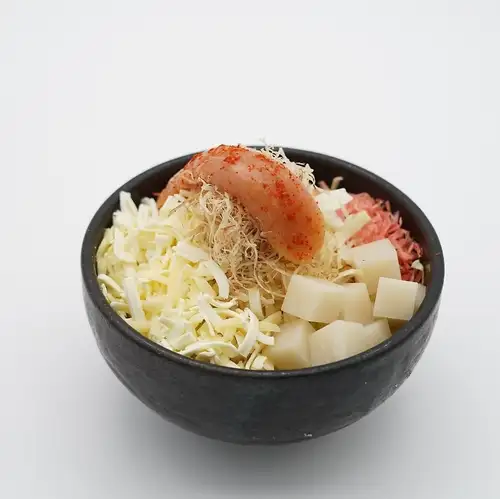 Mentaiko mochi cheese monjayaki
