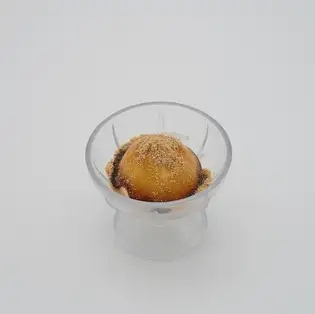 Black honey kinako ice